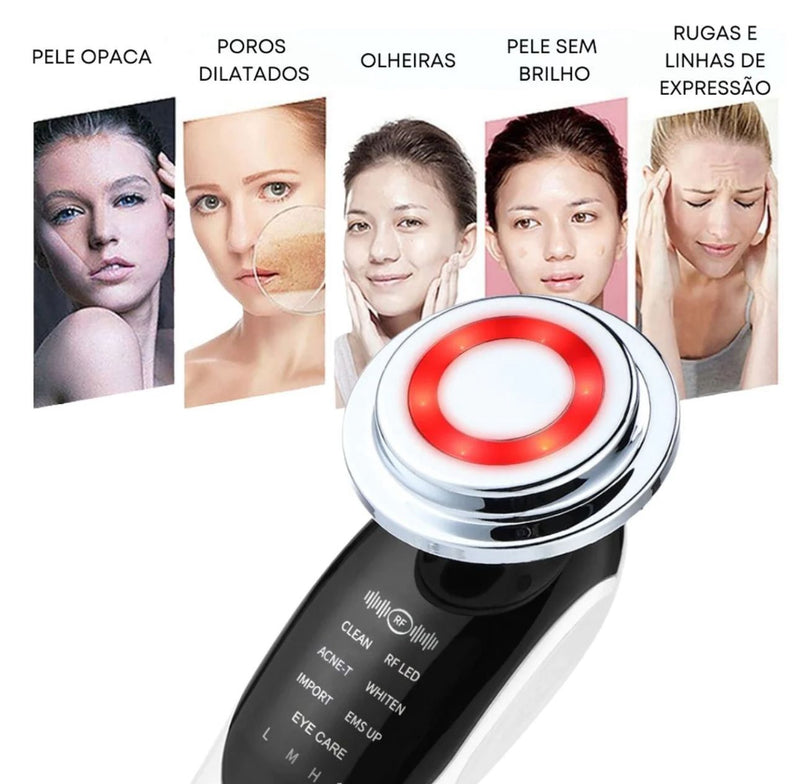 Face Lift - Massageador  7em1 Lifting Facial