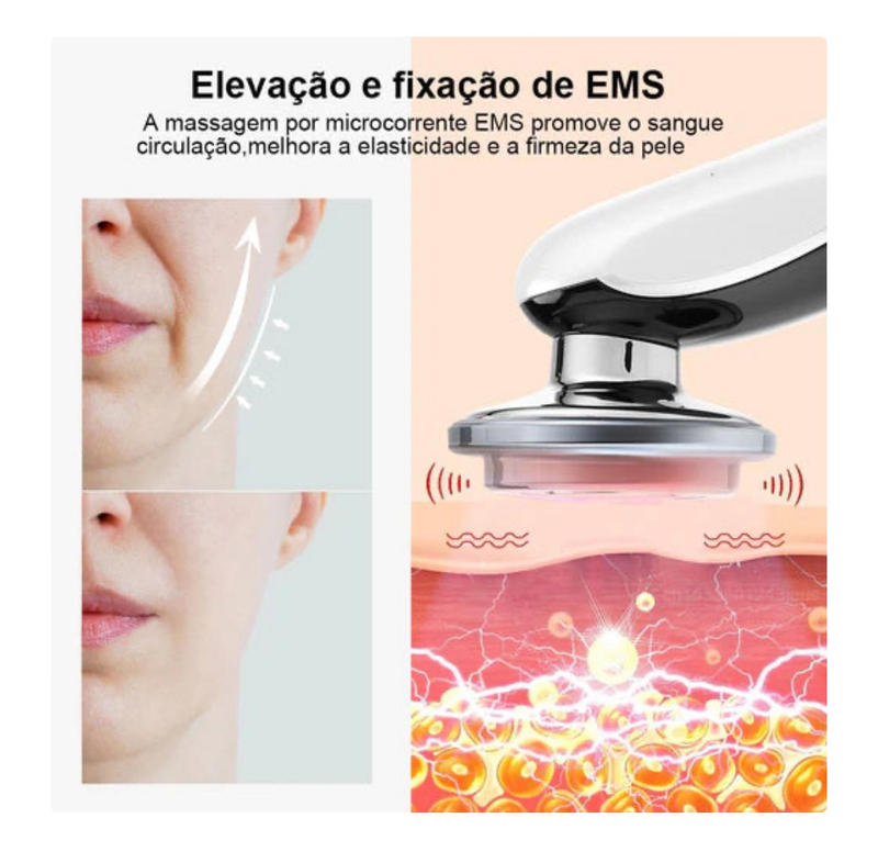 Face Lift - Massageador  7em1 Lifting Facial